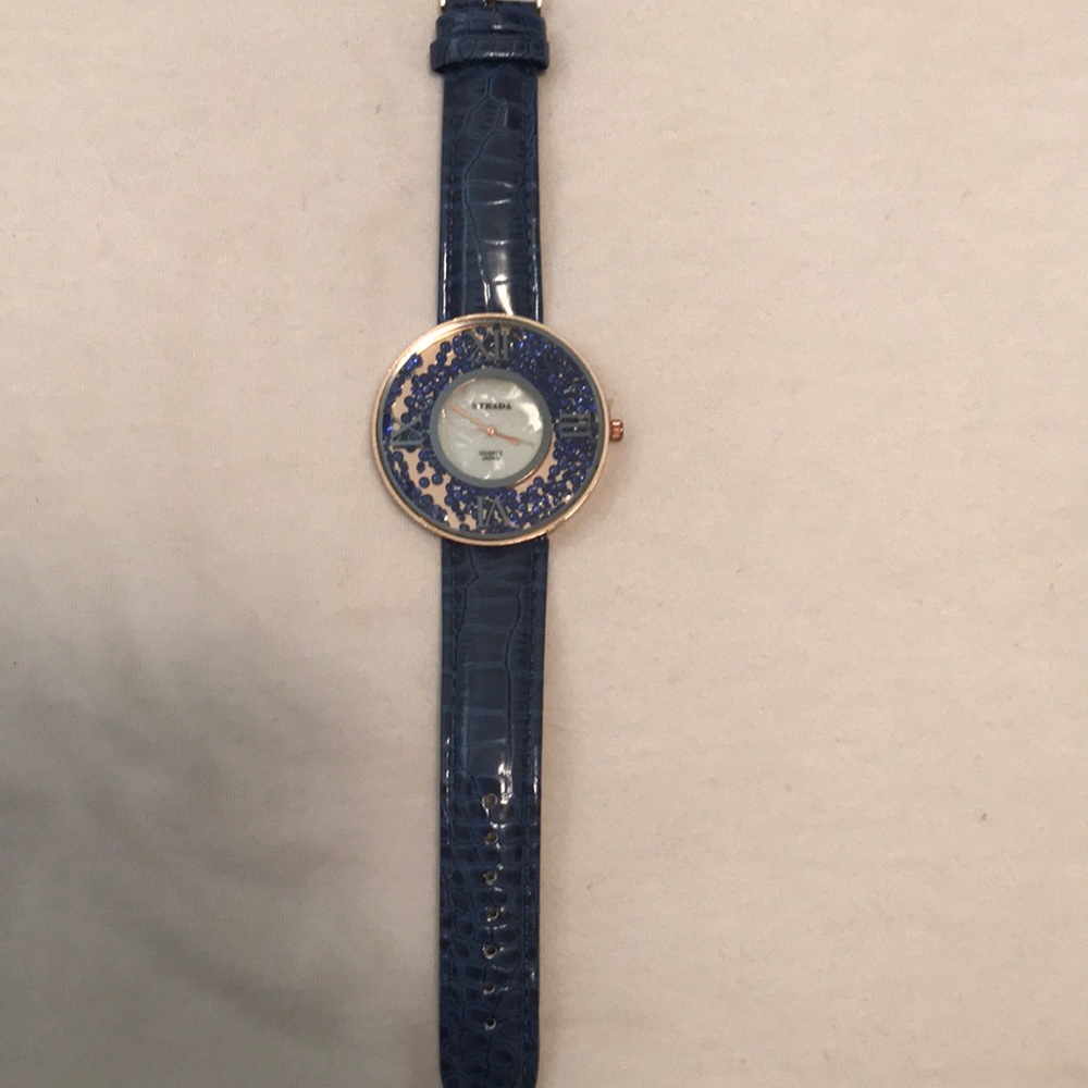 Water resistant stainless steel watch